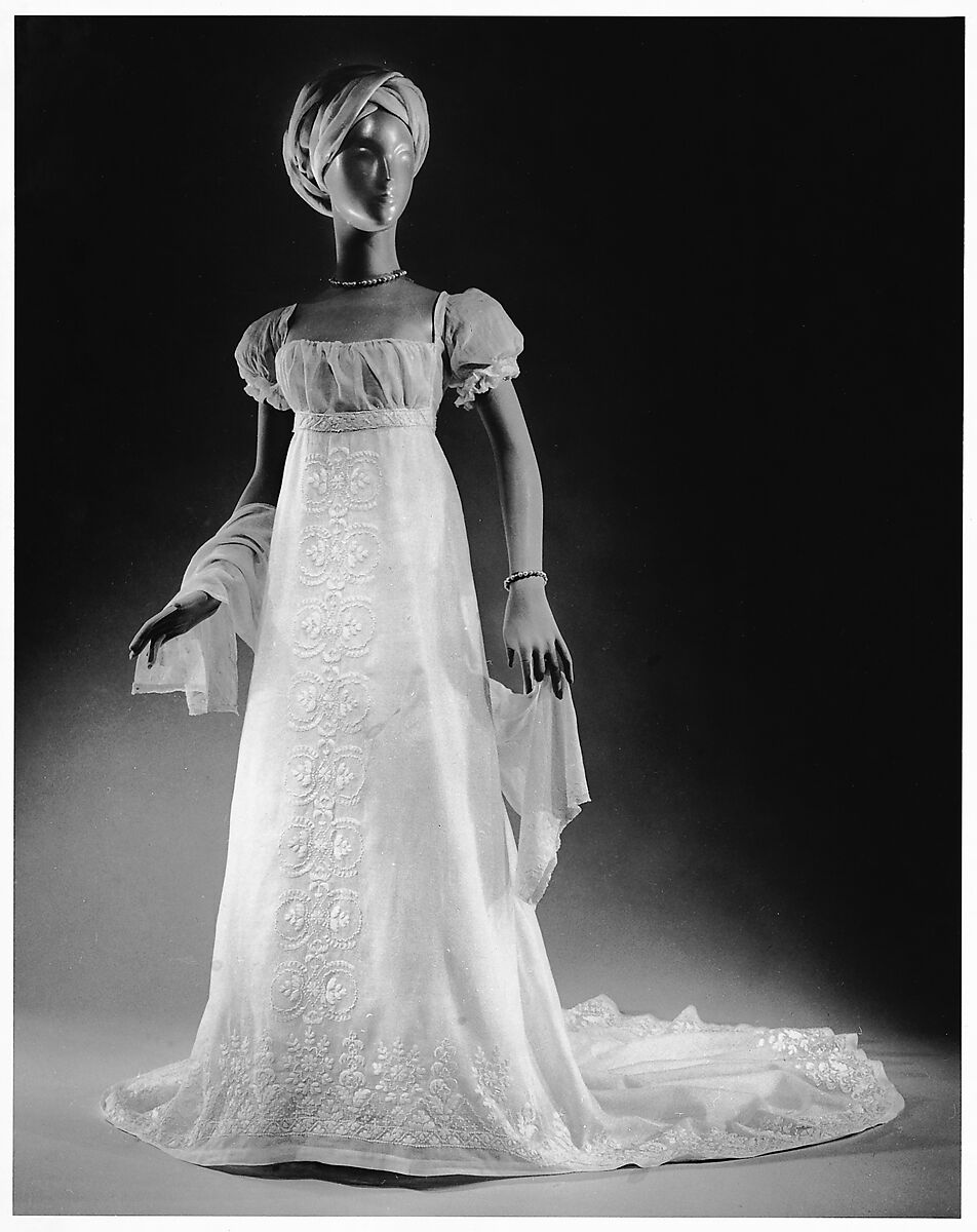 Dress, cotton, French