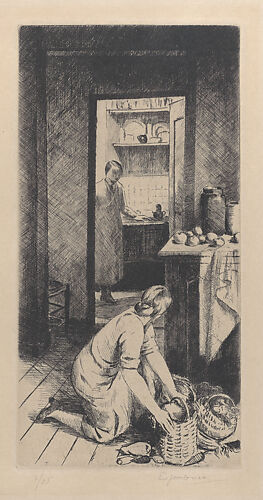 Two Women in a Kitchen