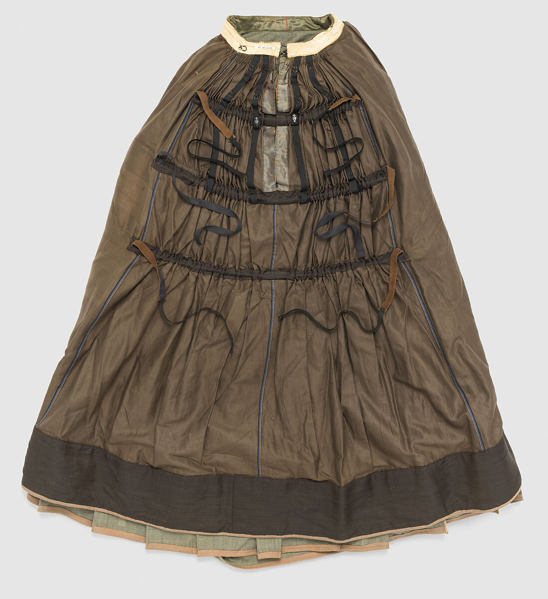 Wedding ensemble, Herman Rossberg (American, active 1880s), wool, American