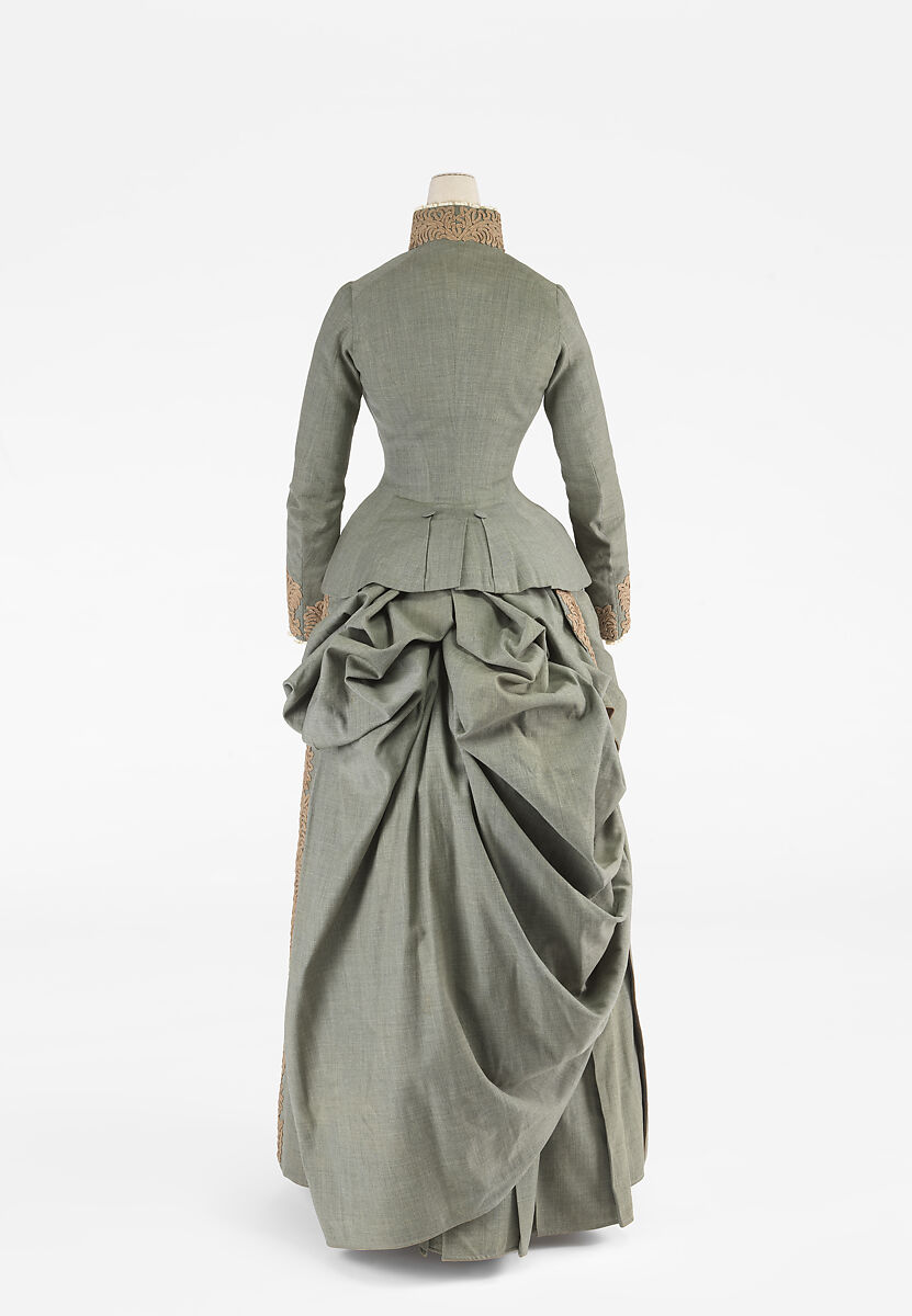 Wedding ensemble, Herman Rossberg (American, active 1880s), wool, American