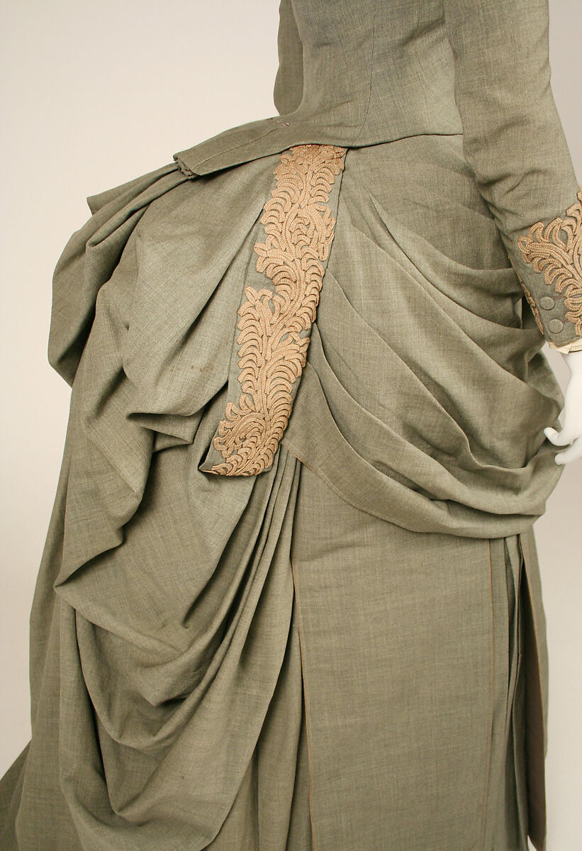 Wedding ensemble, Herman Rossberg (American, active 1880s), wool, American