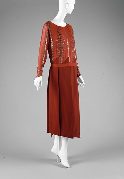 Ensemble, Jacques Doucet (French, Paris 1853–1929 Paris), wool, silk, glass, French