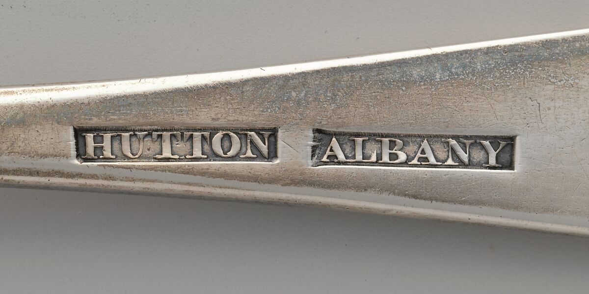 Table Spoon, Isaac Hutton (American, New York 1766–1855 Albany, New York), Silver, American