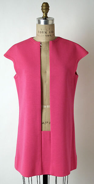 Ensemble, Rudi Gernreich (American (born Austria), Vienna 1922–1985 Los Angeles, California), wool, plastic, nylon, American