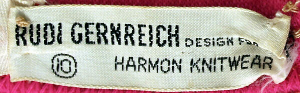 Ensemble, Rudi Gernreich (American (born Austria), Vienna 1922–1985 Los Angeles, California), wool, plastic, nylon, American