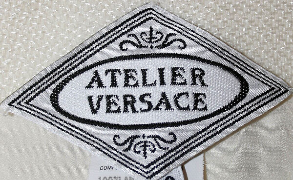 Evening dress, Versace Couture (Italian, founded 1992), wool, Italian