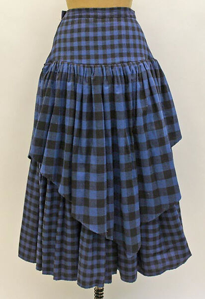 Skirt, Norma Kamali (American, born 1945), wool, American