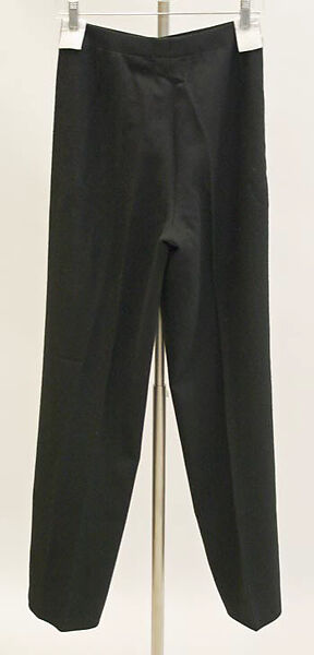 Trousers, Halston (American, Des Moines, Iowa 1932–1990 San Francisco, California), wool, American