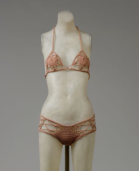 Bikini, Barbara Baumann (American), cotton, American or European 