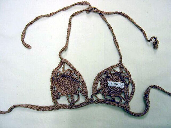 Bikini, Barbara Baumann (American), cotton, American or European