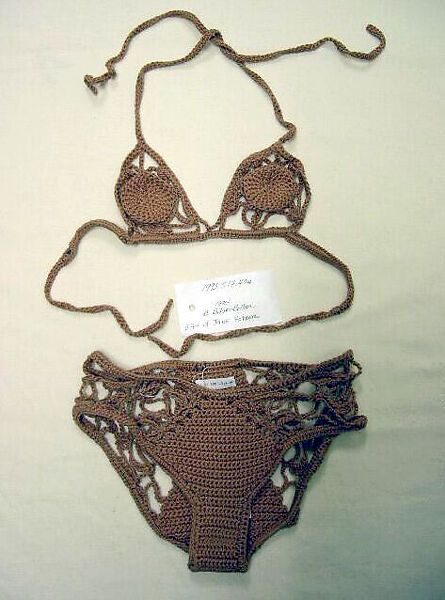 Bikini, Barbara Baumann (American), cotton, American or European