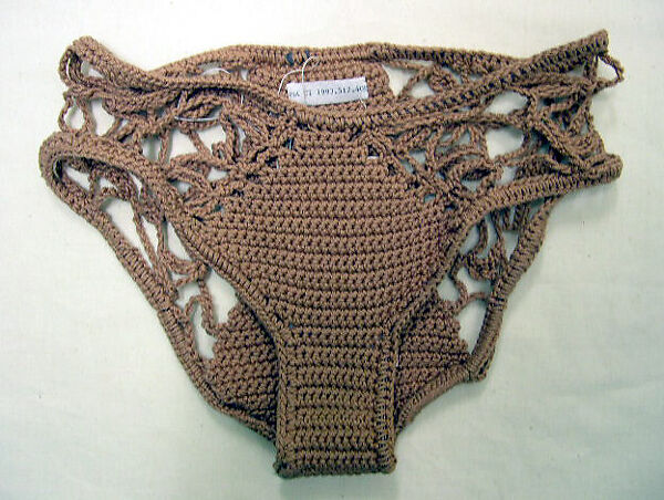 Bikini, Barbara Baumann (American), cotton, American or European