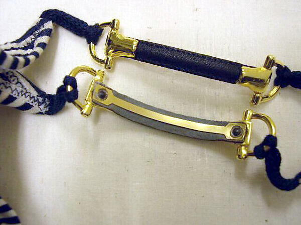 Bikini, cotton, metal, leather, Italian