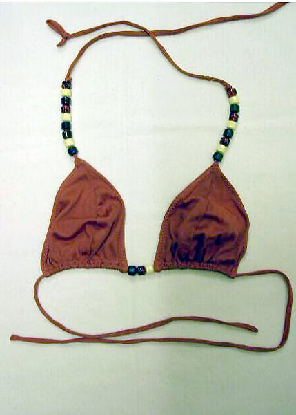 Bikini, nylon, plastic, French