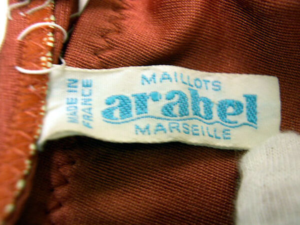 Bikini, nylon, plastic, French