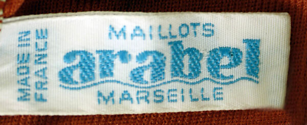 Bikini, nylon, plastic, French