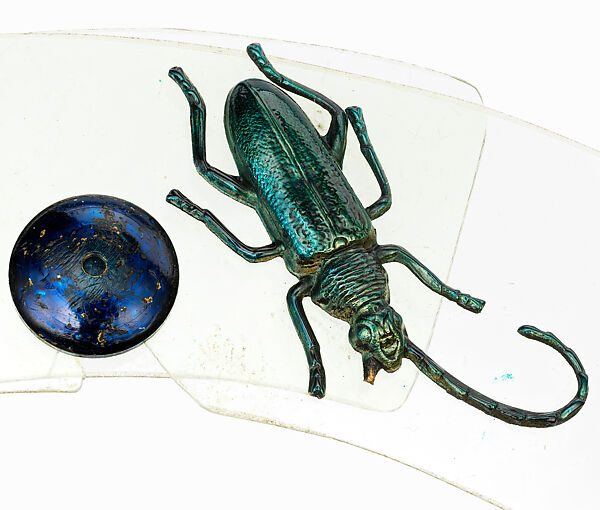 Necklace, Schiaparelli (French, founded 1927), plastic (cellulose acetate), metal (tin), French