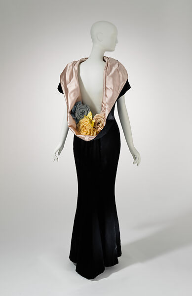 Evening dress, Mugler (French, founded 1974), silk, metal, French