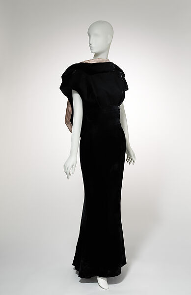 Evening dress, Mugler (French, founded 1974), silk, metal, French