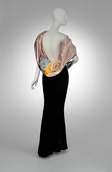 Evening dress, Mugler (French, founded 1974), silk, metal, French 