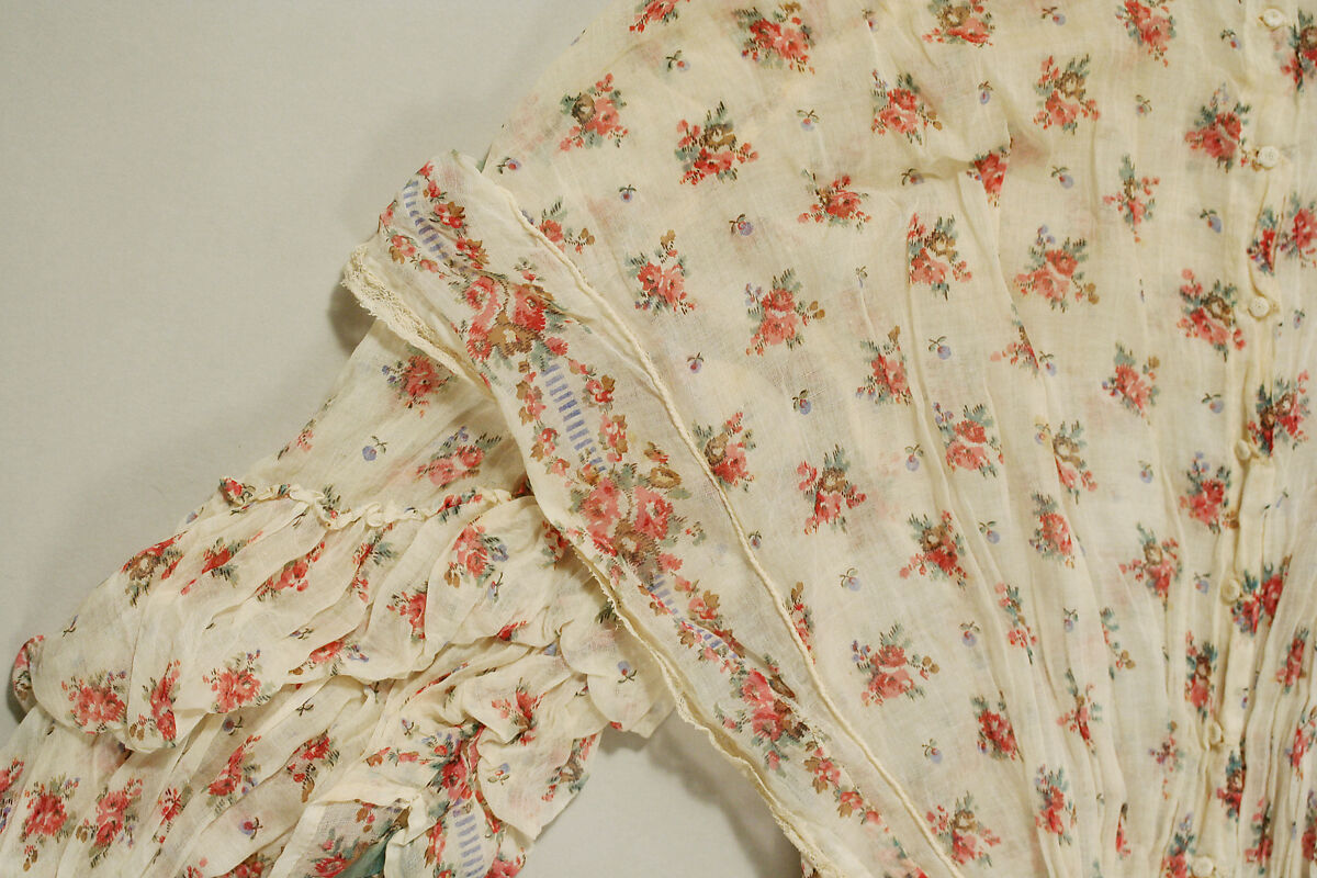 Dress, cotton, American or European