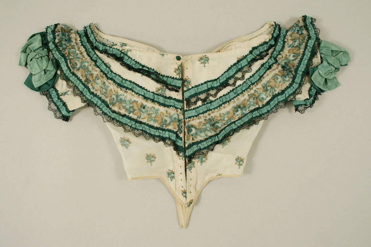 Ensemble, silk, American or European