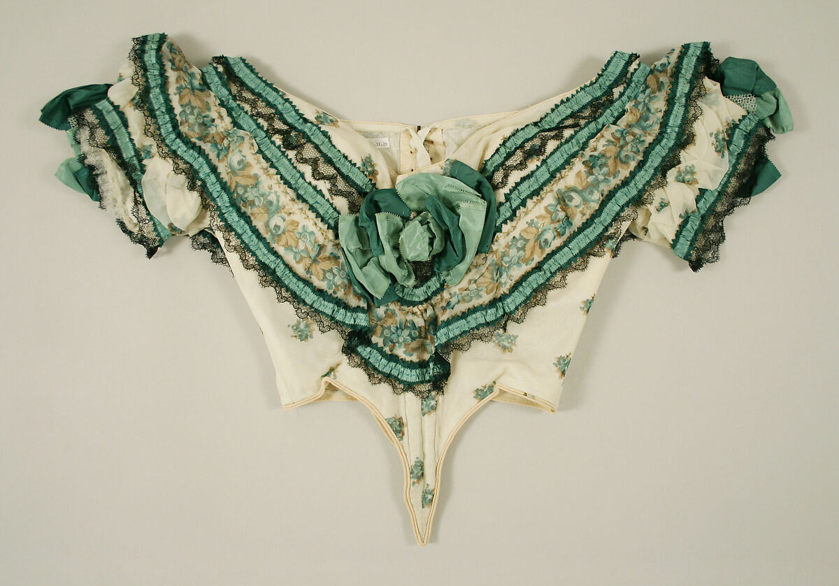 Ensemble, silk, American or European