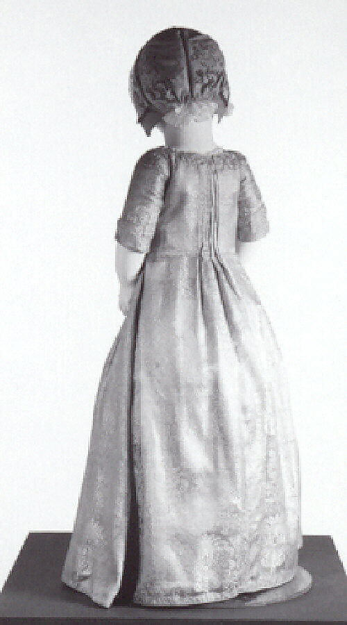 Dress, silk, European