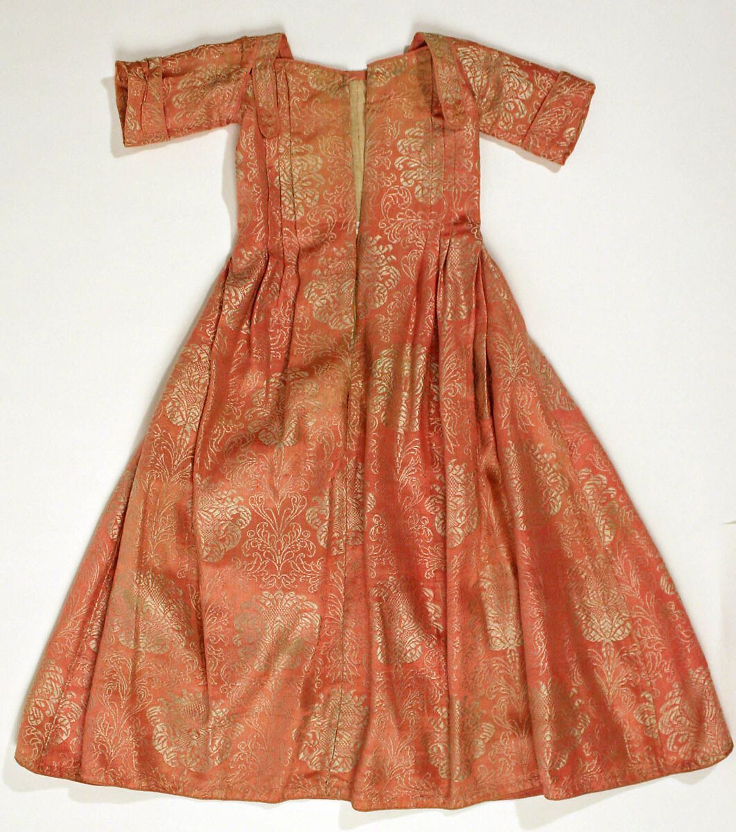 Dress, silk, European 