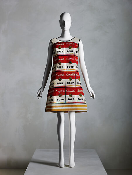 "The Souper Dress", The Campbell Soup Company (American, founded 1869), cellulose/cotton paper, American 