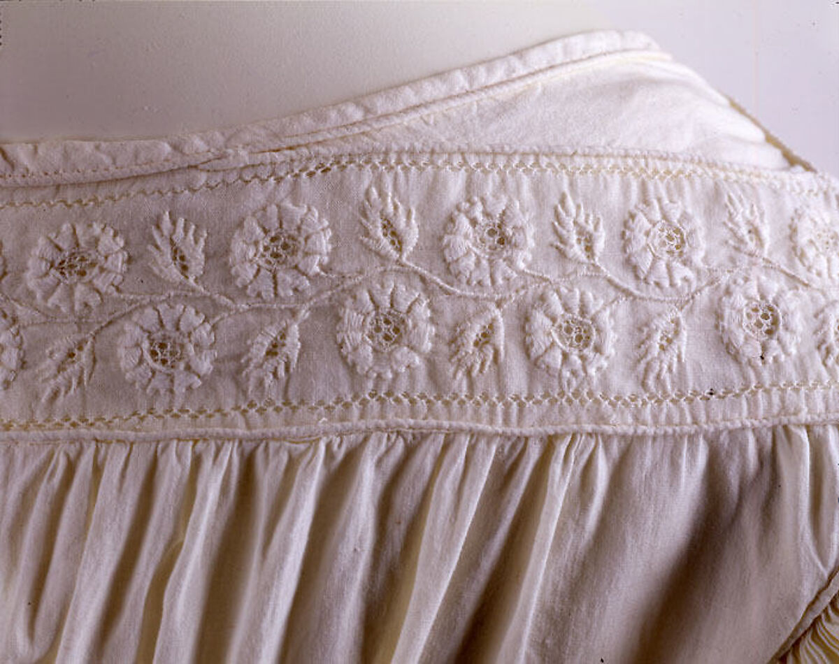 Dress, cotton, American or European