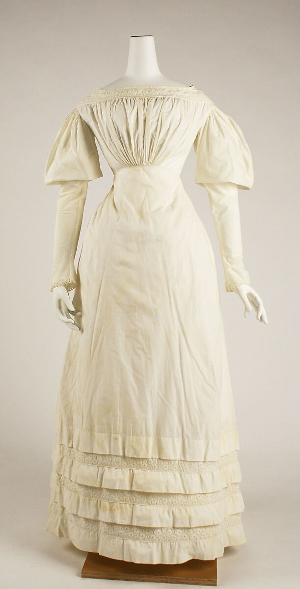 Dress, cotton, American or European