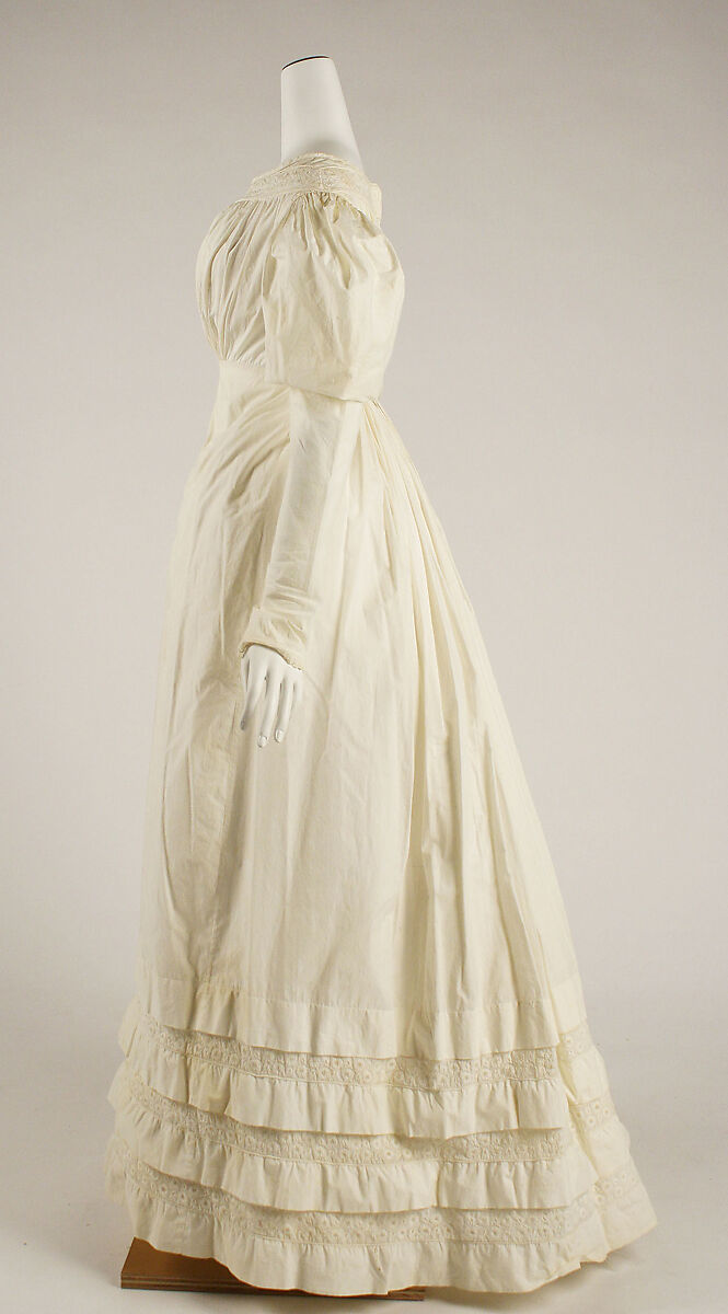 Dress, cotton, American or European