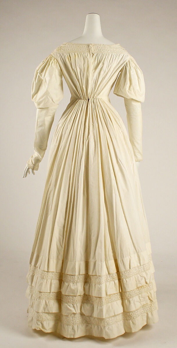 Dress, cotton, American or European