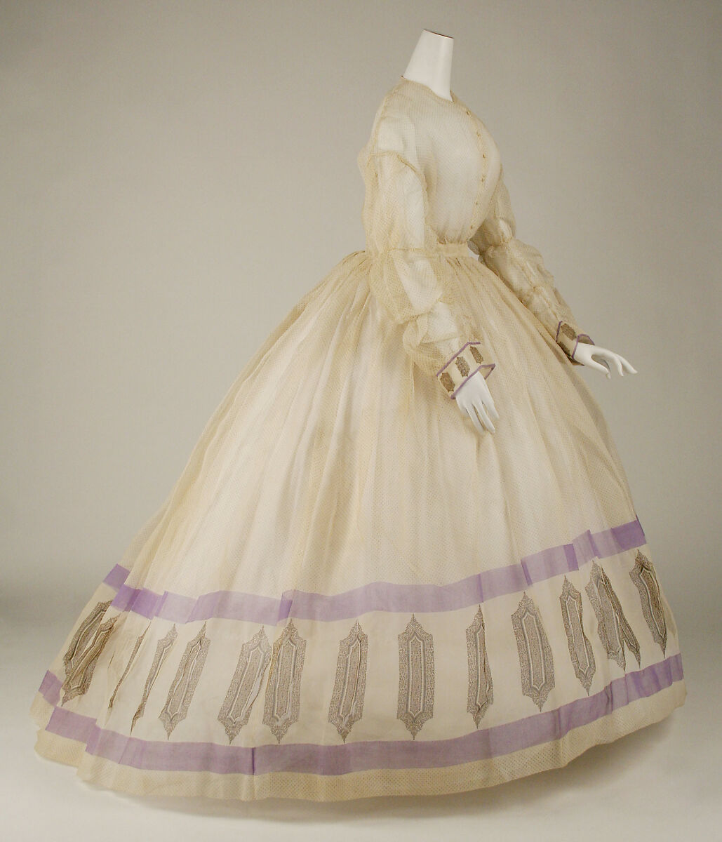 Dress, cotton, American or European