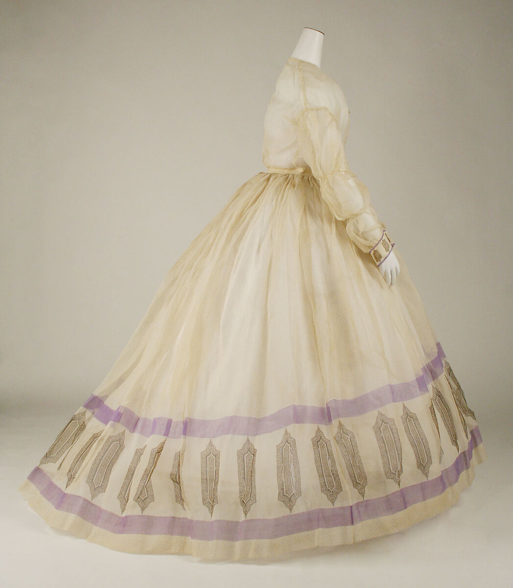 Dress, cotton, American or European