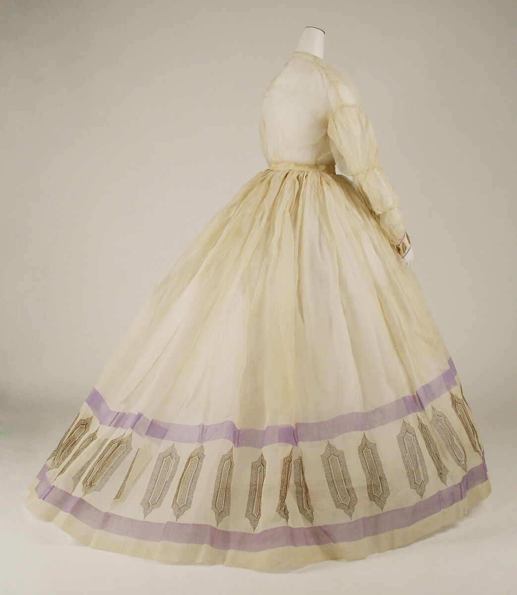 Dress, cotton, American or European