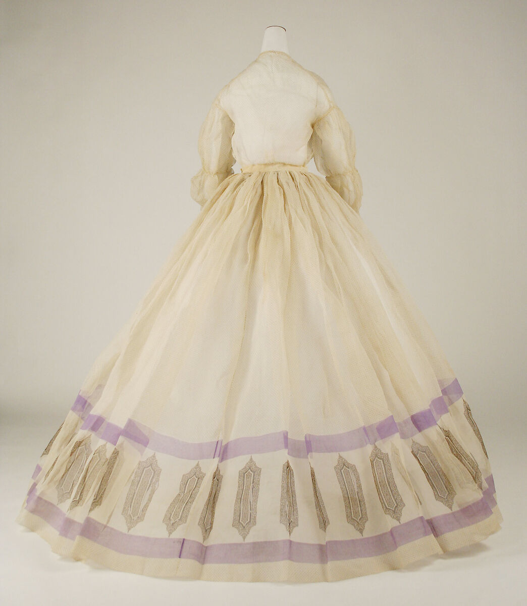 Dress, cotton, American or European