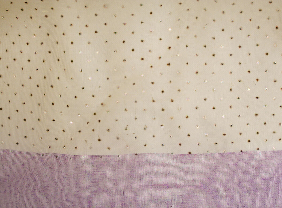 Dress, cotton, American or European