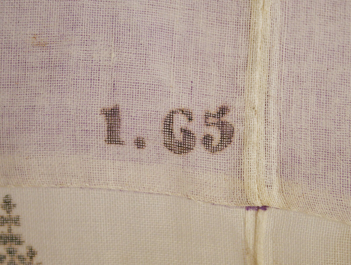 Dress, cotton, American or European