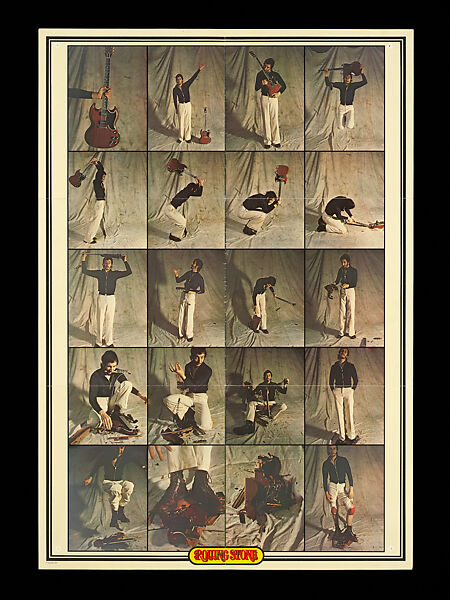 "How To Launch Your Guitar in 17 Steps," by Peter Townshend, Annie Leibovitz (American, born Westport, Connecticut, 1949), Paper 