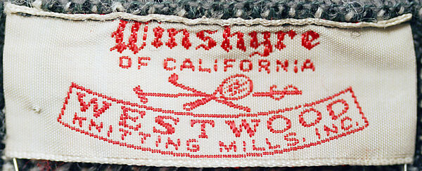 Bathing trunks, Rudi Gernreich (American (born Austria), Vienna 1922–1985 Los Angeles, California), wool, American