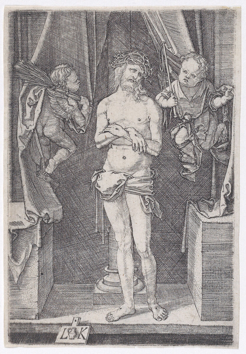 The Man of Sorrows, Ludwig Krug (German, Nuremberg ca. 1488–1532 Nuremberg), Engraving 