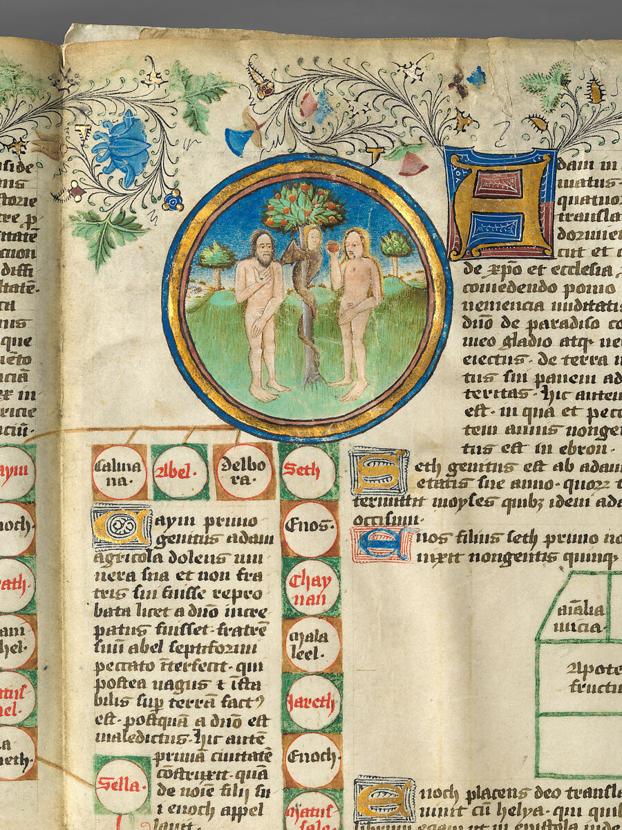 Genealogical Chronicle of the Kings of England, Opaque watercolor, ink, and gold on parchment, British