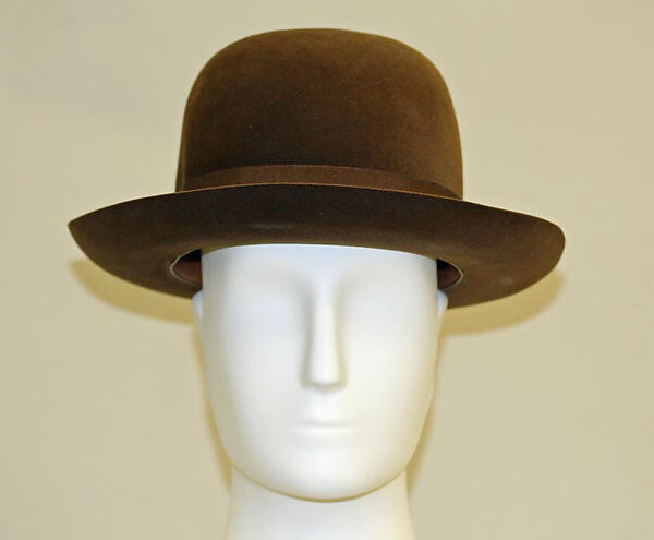 Hat, Borsalino (Italian, founded 1857), fur, Italian 