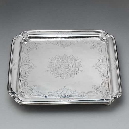 Salver (one of a pair)