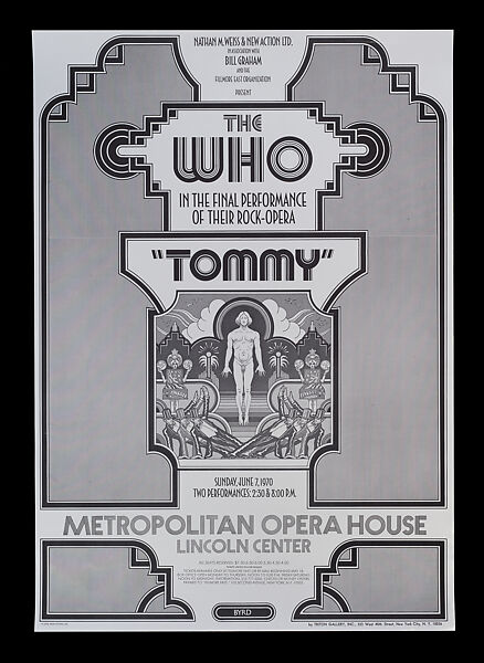 The Who's "Tommy" at The Metropolitan Opera House, New York, David Edward Byrd, Paper 