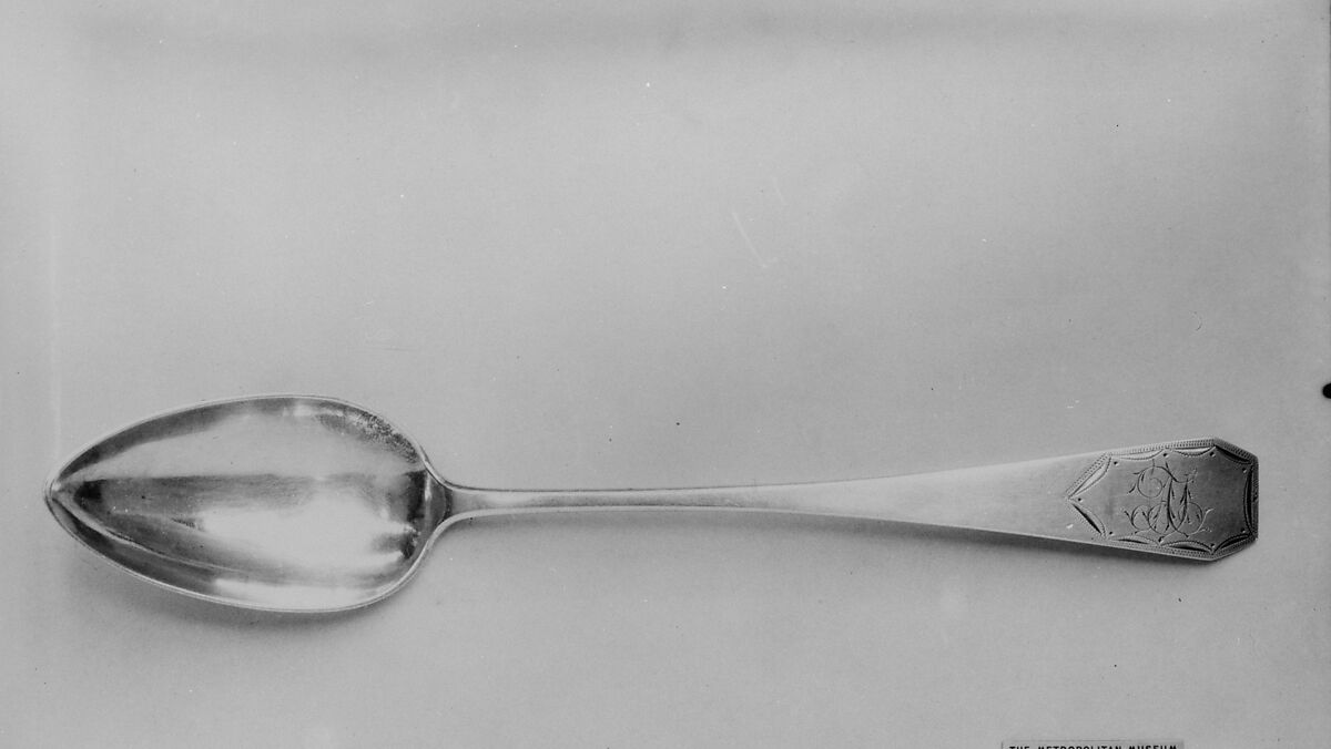 Table Spoon, Joel Sayre (1778–1818) or, Silver, American 