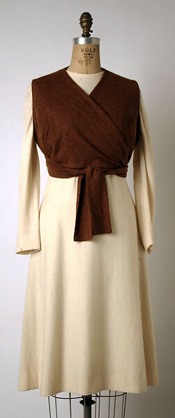 Ensemble, Madame Grès (Germaine Émilie Krebs) (French, Paris 1903–1993 Var region), wool, angora, French