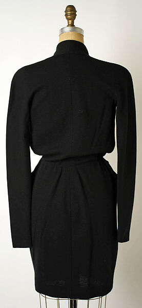 Dress, Donna Karan New York (American, founded 1985), wool, American